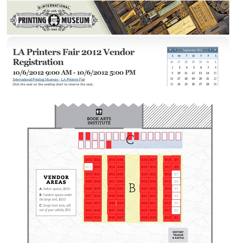 Footlight Players Seating Chart