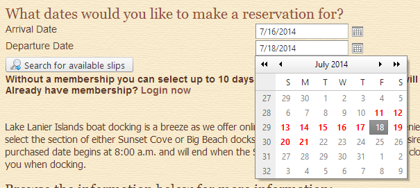 Improved multi-day ticket reservations