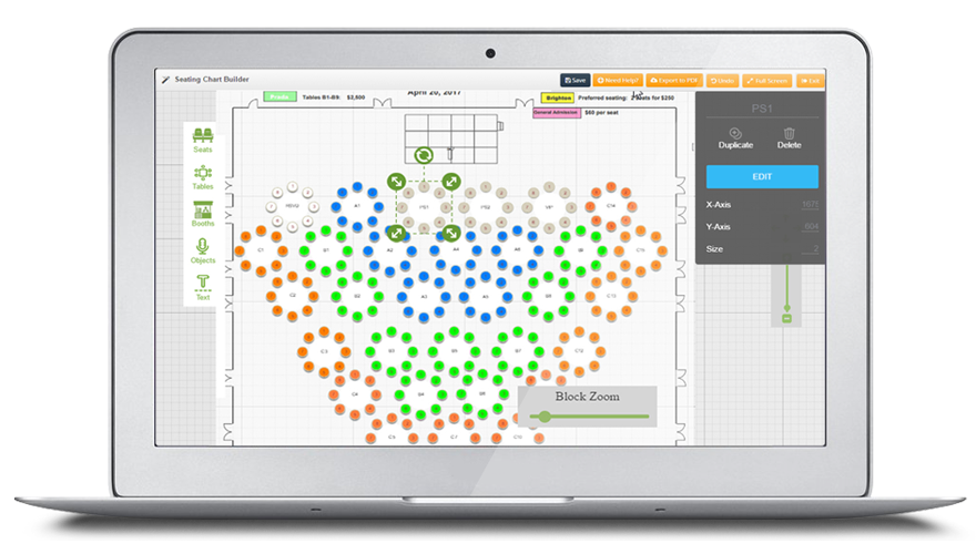 Seating Chart Software Mac