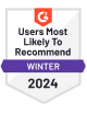 Users Most Likely To Recommend